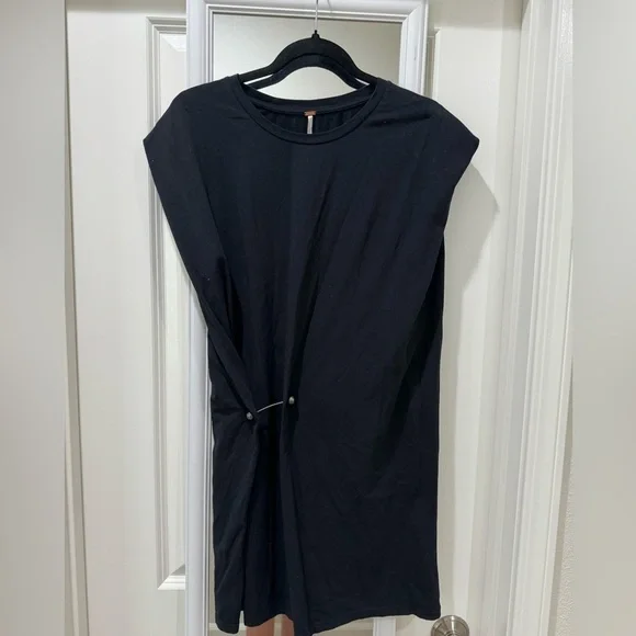 Free People black mini dress​​​​​​​ - Picture 2 of 7